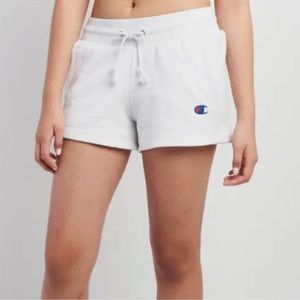 Champion Reverse Weave Sweat Shorts White XL